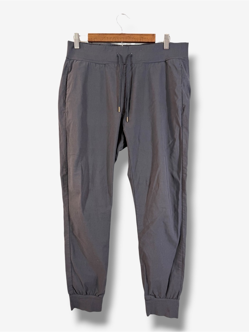 Attachment Gray Drawstring Pants Size 4 Stretch Minimalist Japanese Streetwear